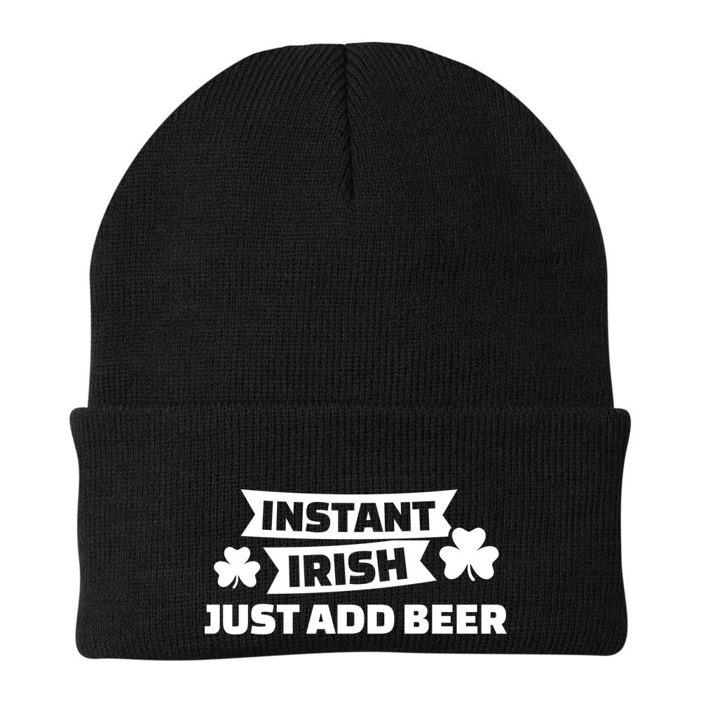 Instant Irish Just Add Beer Beanie