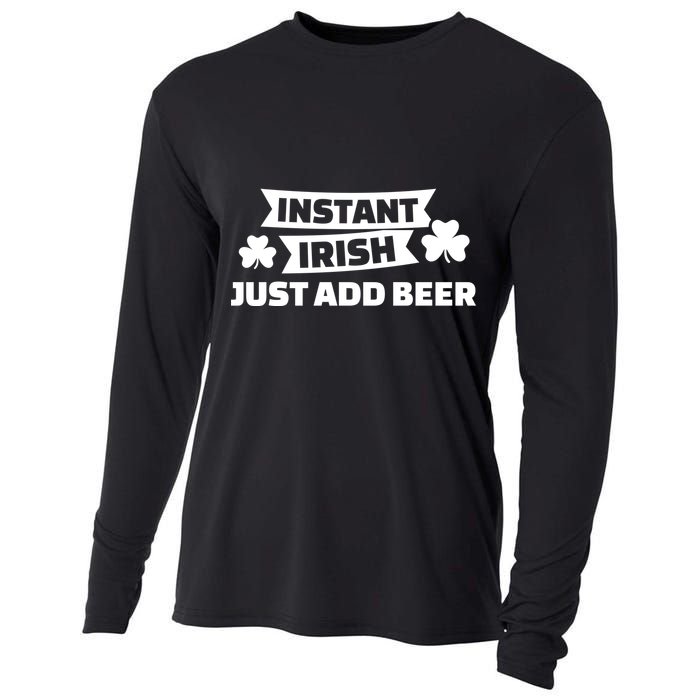 Instant Irish Just Add Beer Cooling Performance Long Sleeve Crew