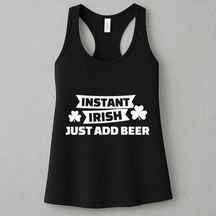 Instant Irish Just Add Beer Womens Tank Top
