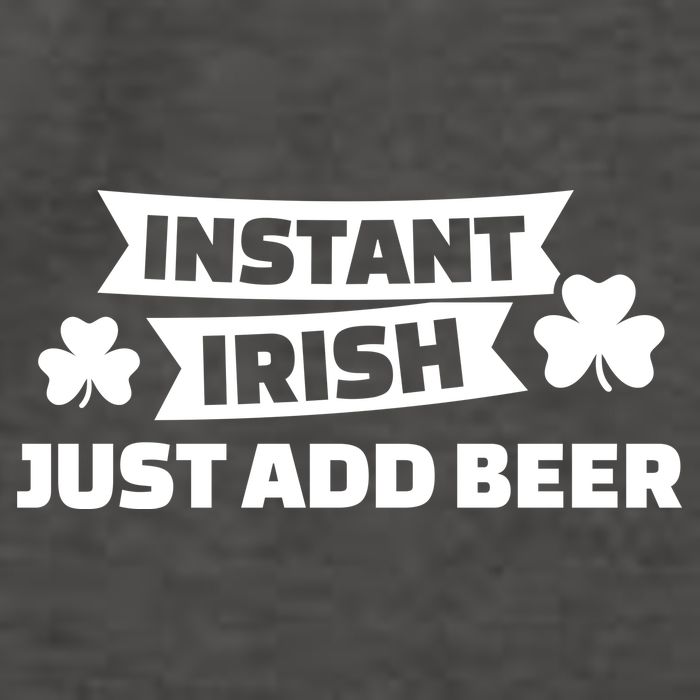 Instant Irish Just Add Beer Vector Backpack