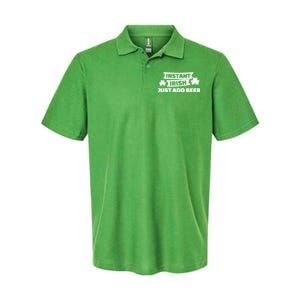 Instant Irish Just Add Beer Softstyle Adult Sport Polo