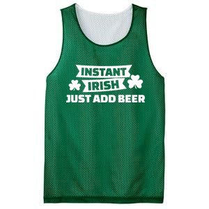 Instant Irish Just Add Beer Mesh Reversible Basketball Jersey Tank