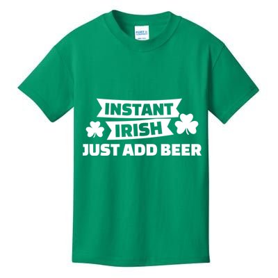 Instant Irish Just Add Beer Kids T-Shirt