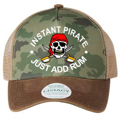 Instant Pirate Just Add Rum Legacy Tie Dye Trucker Hat