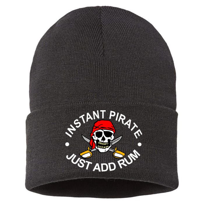 Instant Pirate Just Add Rum Sustainable Knit Beanie