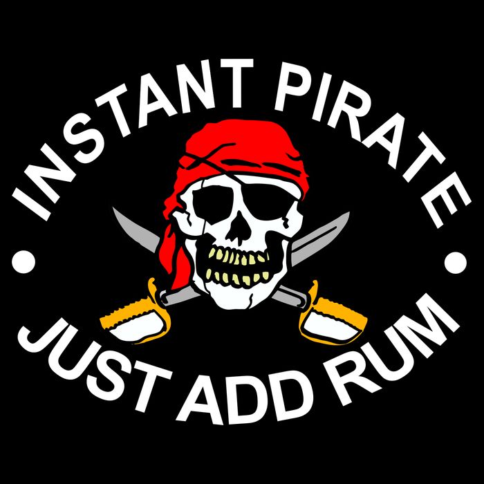 Instant Pirate Just Add Rum Sustainable Knit Beanie