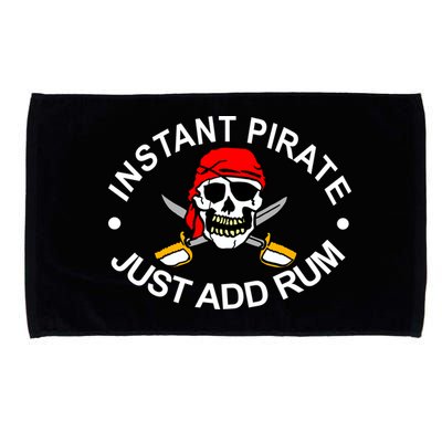 Instant Pirate Just Add Rum Microfiber Hand Towel