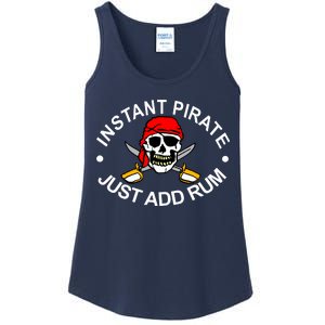 Instant Pirate Just Add Rum Ladies Essential Tank