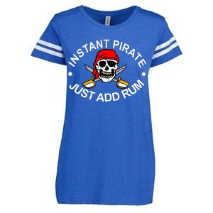 Instant Pirate Just Add Rum Enza Ladies Jersey Football T-Shirt