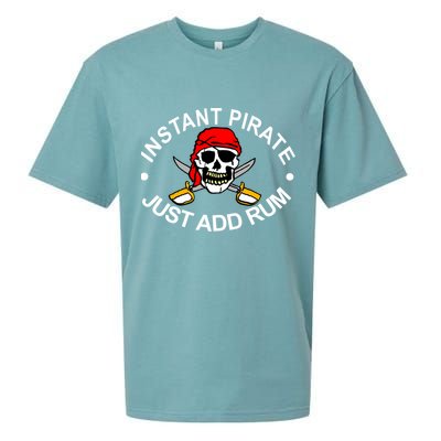 Instant Pirate Just Add Rum Sueded Cloud Jersey T-Shirt