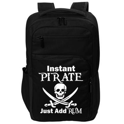 Instant Pirate Just Add Rum Skull Crosswords Impact Tech Backpack