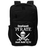 Instant Pirate Just Add Rum Skull Crosswords Impact Tech Backpack