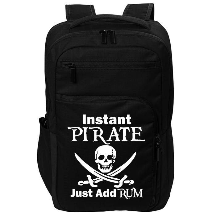 Instant Pirate Just Add Rum Skull Crosswords Impact Tech Backpack