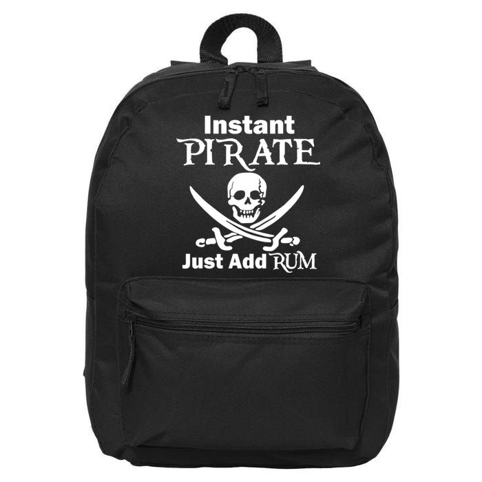 Instant Pirate Just Add Rum Skull Crosswords 16 in Basic Backpack