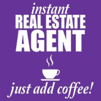 Instant Real Estate Agent Just Add Coffee Sweatshirt