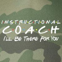 Instructional Coach I'll Be There For You Legacy Tie Dye Trucker Hat