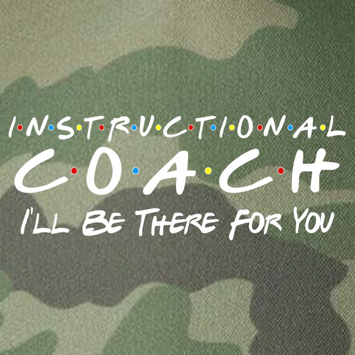Instructional Coach I'll Be There For You Legacy Tie Dye Trucker Hat