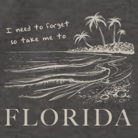 I Need To Forget So Take Me To Florida Ttpd Vector Backpack