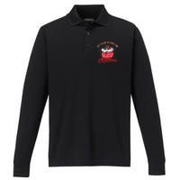 It`s never to early for christmas in july Performance Long Sleeve Polo