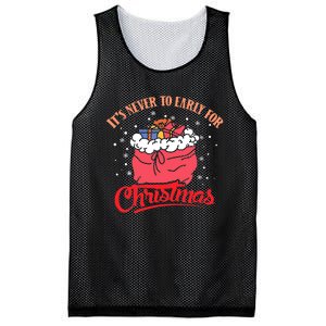 It`s never to early for christmas in july Mesh Reversible Basketball Jersey Tank