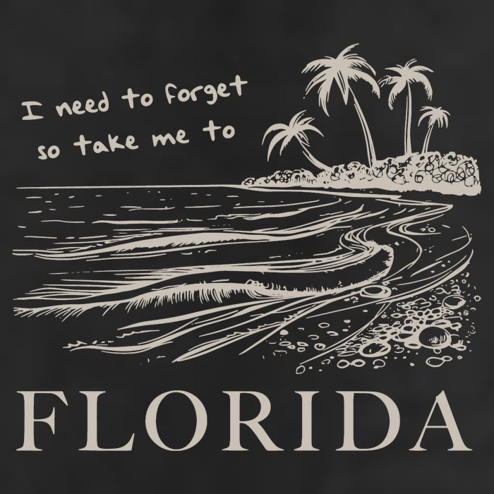 I Need To Forget Take Me To Florida Funny Hat