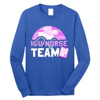 Icu Nurse Team Intensive Care Nursing Ice Hospital Cool Gift Long Sleeve Shirt