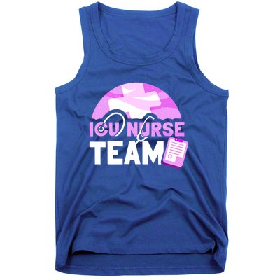 Icu Nurse Team Intensive Care Nursing Ice Hospital Cool Gift Tank Top