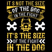 It’s Not The Size Of The Dog In The Fight, It’s The Size Of The Fight In The Dog Stripe Pom Pom Beanie