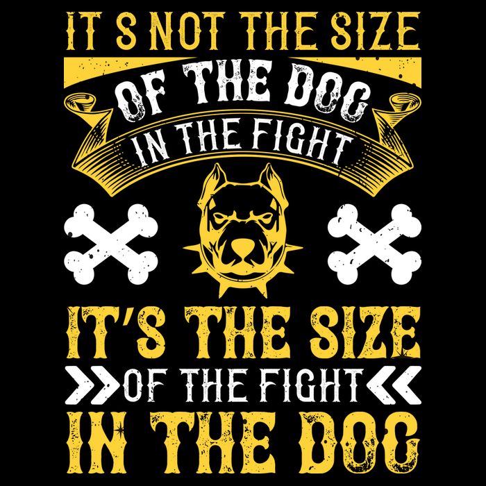 It’s Not The Size Of The Dog In The Fight, It’s The Size Of The Fight In The Dog Stripe Pom Pom Beanie