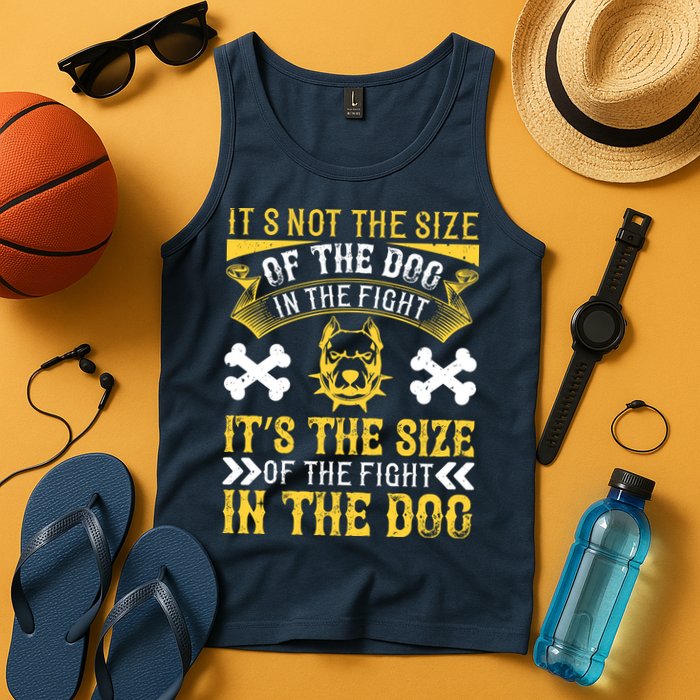 It’s Not The Size Of The Dog In The Fight, It’s The Size Of The Fight In The Dog Tank Top