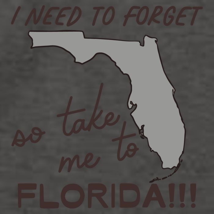 I Need To Forget So Take Me To Florida Ttpd Vector Backpack