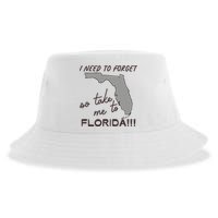 I Need To Forget So Take Me To Florida Ttpd Sustainable Bucket Hat