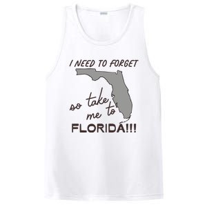 I Need To Forget So Take Me To Florida Ttpd PosiCharge Competitor Tank