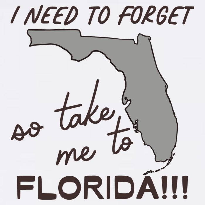 I Need To Forget So Take Me To Florida Ttpd Visor