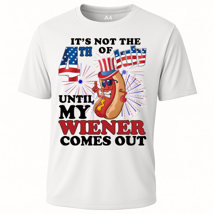 Its Not The 4th Of July Until My Wiener Comes Out Funny Performance Shirt