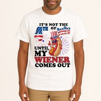 Its Not The 4th Of July Until My Wiener Comes Out Funny Tall T-Shirt