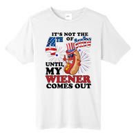 Its Not The 4th Of July Until My Wiener Comes Out Funny Tall Fusion ChromaSoft Performance T-Shirt