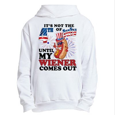 Its Not The 4th Of July Until My Wiener Comes Out Funny Urban Pullover Hoodie