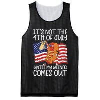 ItS Not The 4th Of July Until My Wiener Comes Out Hot Dog Mesh Reversible Basketball Jersey Tank