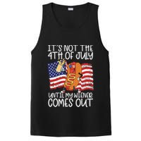 ItS Not The 4th Of July Until My Wiener Comes Out Hot Dog PosiCharge Competitor Tank