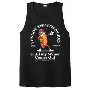 ItS Not The 4th Of July Until My Wiener Comes Out Hot Dog Gift PosiCharge Competitor Tank