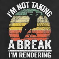 IM Not Taking A Break IM Rendering Video Editor Filmmaker Trucker Hat