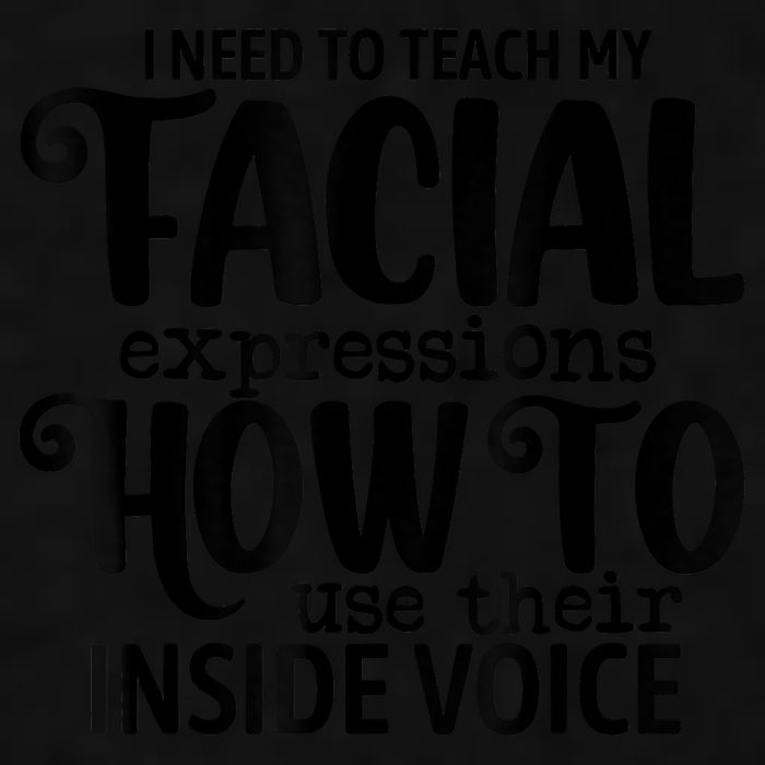 I Need To Teach My Facial Expressions How To Use Their Voice Ladies PosiCharge Tri-Blend Wicking Tank