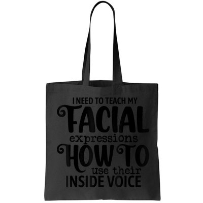 I Need To Teach My Facial Expressions How To Use Their Voice Bag