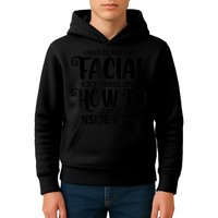 I Need To Teach My Facial Expressions How To Use Their Voice Kids Hoodie