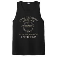 IM Not That Perfect Christian M The One That Knows PosiCharge Competitor Tank