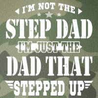 I'm Not The Step Dad I'm Just The Dad That Stepped Up Legacy Tie Dye Trucker Hat