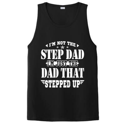 I'm Not The Step Dad I'm Just The Dad That Stepped Up PosiCharge Competitor Tank