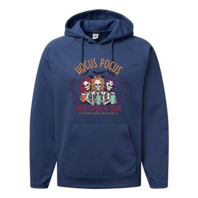 I Need To Focus Performance Fleece Hoodie