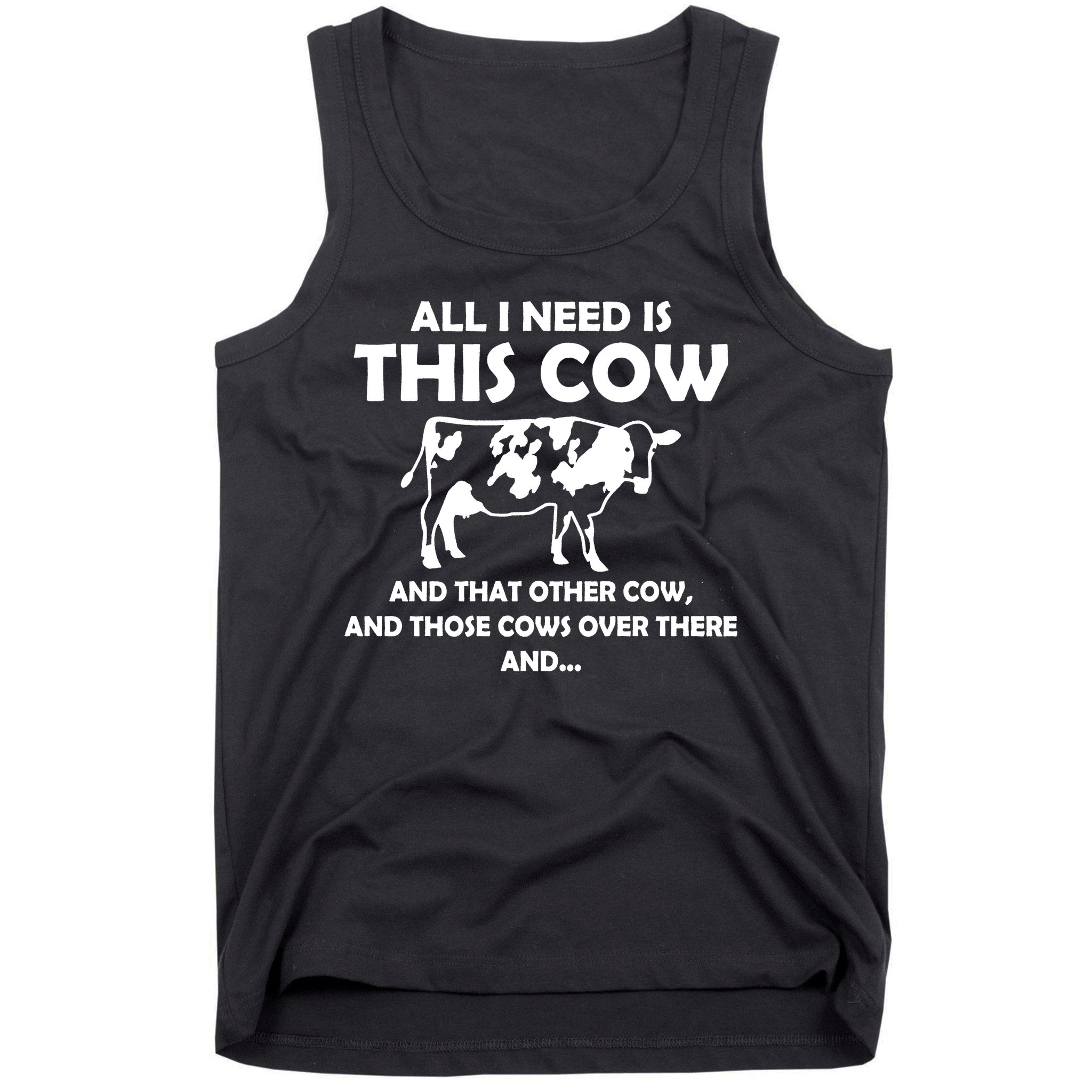 I Need This Cow That Cow Trending Ladies Vneck Cattle Rancher Country Cow Tank Top